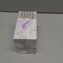 2 x Enhanced 3-in-1 Cat Steam Brush with Larger Spray Misting, Long Steamy Comb for Undercoat Shedding, Hair Removal & Cleaning, Water Brush for Indoor Long Hair Cat, Dog, Rabbit (Purple)