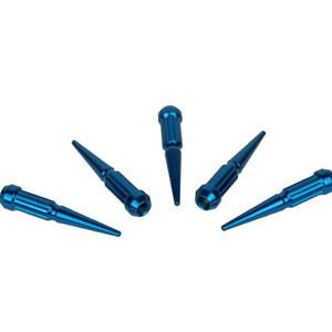 Burnt Blue Nuts Lug,Spiked Lug nut 24 Pack