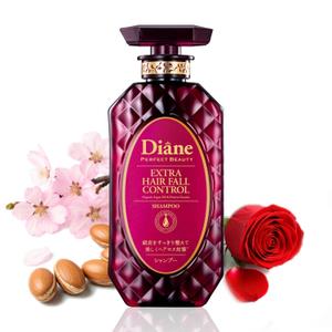 Moist Diane Hair Thickening Shampoo for Men, Hair Thinning Shampoo for Women by Keratin, Marine Protein, Ginseng & Wasabi Extract, Argan Oil SHAMPOO from Japan 15.2 Fl Oz HAIR FALL CONTROL