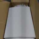 Tall Narrow Shoe Rack 10-Tier Skinny Shoe Shelf Storage for 10-15 Pairs Shoes and Boots, Space Saving Corner Shoe Rack Organizer for Closet, Entryway, Garage, Living Room,White