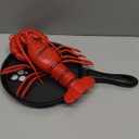 3D Frying Pan Case Compatible with iPhone 16 Pro Max Funny Lobster Skillet Novelty Food Phone Case