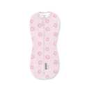 SwaddleMe by Ingenuity Compression Baby Swaddle Pod, Two-Way Zipper for Easy Diaper Changes, Improves Sleep & Calms Startle Reflex, 0-2 Months, 1.0 TOG, 1-Pack - Flower Confetti