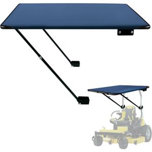Universal Tractor Canopy for ROPS, UV Protection Sunshade Compatible with Compact Tractors, Riding Mowers, Zero Turn Mowers & Lawn Tractors