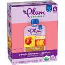 Stage 2 | Baby Food, Peach, Banana & Apricot, 4oz (4 Pack) (EXP 04/10/26)