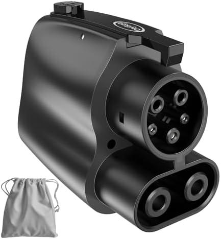 Otytkgo 2025 Upgraded for Nacs to CCS Fast Charging Adapter,500A 1000V Nacs Dc Adapter for Tesla to CCS1 Supercharger,Compatible with Fit,Rivian,Nissan,Ford,Volvo,Hyundai,Kia,Acura GM EVs