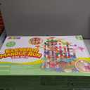 JOYIN 236Pcs Glowing Marble Run with Motorized Elevator- Construction Building Blocks Toys with 30 Glow in The Dark Plastic Marbles, STEM Toy for Boys and Girls, Birthday Gift, Easter Basket Stuffers