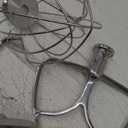 LETOMS Stainless Steel Attachments 3 Pieces for KitchenAid 4.5-5QT Tilt-Head Stand Mixer and Mixing Bowl, K45WW Wire Whip, K45DH Dough Hook, K45B Flat Beater, Dishwasher Safe and Heavy Duty