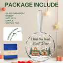 10 x Wazzio Friend Gifts for Women Friendship, Bestie Gifts for Women, Long Distance Friends, BFF, Best Friends Ornaments, Friendship Christmas Ornament 2026, Christmas Decoration Gift