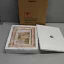 PHAREGE Vintage Picture Frame 5x7 Pink Gold, 5 by 7 Ornate Decorative Antique Frame with Mat for 4x6 Photo, Fancy Matted Frame for Desktop or Wall, Horizontal or Vertical