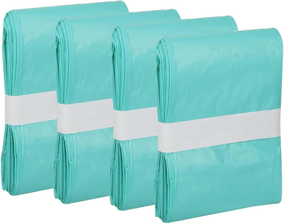 Diaper Pail Liner Refills Bags Compatible with Janibell Akord 330 Series Adult Diaper System, Diaper Disposal Liner RefillsLightly Scented - 4pack (Green)