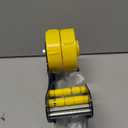 Excell LD-222 Manual Label Dispenser (2" Wide, 3" Core): Works with 2" or 1" Wide Labels. Easy Peel-Off Design. Includes C-clamp for mounting on desks or workstations. Efficient and Versatile.