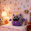 12 Inch Bat Stuffed Animal Halloween Plush Toy, Perfect for Halloween Theme Parties & Christmas, Medium-Sized Plush Toy for Boys and Girls