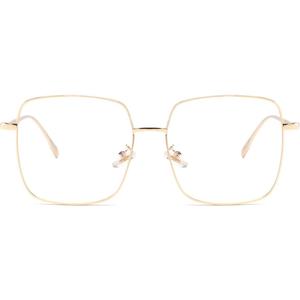 Dollger Blue Light Blocking Glasses women Anti Glare UV Filter Computer Gaming Glasses Retro matal square Eyeglasses Frame