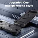 Protective Case for Nintendo Switch 2Durable Anti-Slip Shockproof Protective Hard Case Full-Body Rugged Protection Switch 2 Cover (Black)