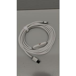 Maxonar VR Charging Link Cable 20FT (NextGen Chip) Compatible with Meta Quest 3S/Quest 3/Oculus Quest 2/Pico 4 Accessories and PC/SteamVR, Awesome Gift5Gbps USB 3.0 to USB C CableWhite