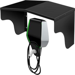 WallBox Electric Vehicle Charging Station Protective Roof Accessories Charging Post Roof Stainless Steel Cover Weatherproof