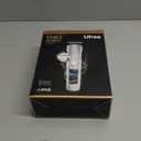 Ufree Beard Trimmer for Men, Waterproof Electric Razor for Nose, Body, Face & Mustache, Cordless Hair Clippers Shavers Grooming Kit, Gifts for Men Husband Father (Silver)