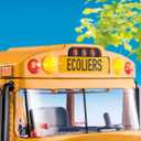 Playmobil School Bus with Accessories and 4 Figures