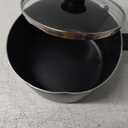 T-fal Specialty Nonstick Handy Pot with Glass Lid 3 Quart Oven Safe 350F Cookware, Pots and Pans, Dishwasher Safe Black