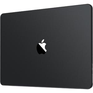 Soonjet for MacBook Pro 14 inch Case | M5 M4 M3 M2 M1 Pro/Max 2026-2021 | 100% Match Official Color | Protective Hard Shell Laptop Cover | Space Black Clear