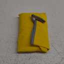 Lukovee Dog Raincoat, Adjustable Dog Rain Jacket with Clear Hooded Double Layer for Large Medium Small Dogs Puppies, Waterproof Rain Coat Poncho with Reflective Storage Pocket & Rim (Yellow, L)