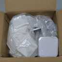 100 Sets 50mm/1.97 inch Fridge Magnet Button Maker Supplies for Square-Shaped Button Maker Machine 50mm, Includes Metal Cover, Plastic Back Cover, Soft Magnet, Clear Film&Blank Paper