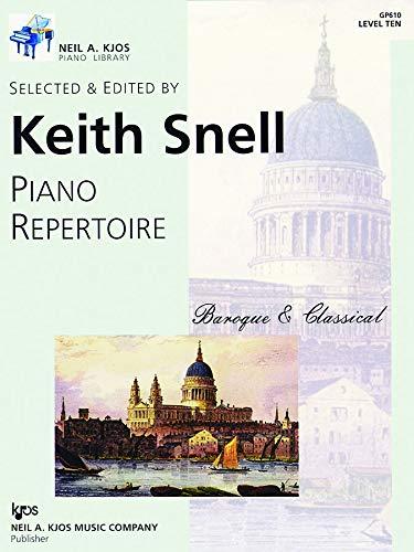 GP610 - Piano Repetoire: Baroque & Classical Level Ten