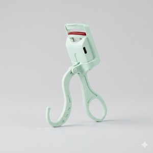 Heated Eyelash Curler, Fast 5s Heat up, 24 Hours Long Lasting, Rechargeable Electric Lash Curler, Temperature Control, Safe AntiBurn Eye Lash Curler, Quick Natural Curling Lashes (Green)
