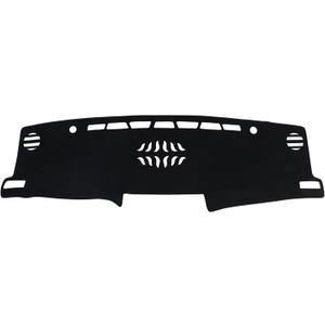 Dashboard Cover Mat for 2010-2022 Lexus GX460 GX400 Dashboard Cover Flannel Dash Mat Sunshade Glare UV Rays Protector Accessories (for 2010-2022 Lexus GX460 GX400 (Black))