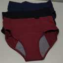 Incontinence Underwear for Women Washable Incontinence Underwear Absorbent Cotton Panties Bladder Leak Underwear for Women Teens (Medium, Multicolor-3pack)