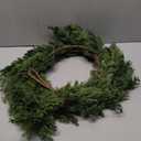 Real Touch Cedar Garland, Christmas Artificial Realistic Faux Cypress Pine Garlands, Christmas Greenery Garland Decorations for Mantle, Table, Stairs, Doorframe, Fireplace, Winter Garlands(6FT)