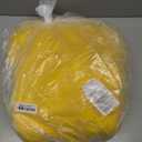 Obstal 6 Pack Stretch Spandex Table Covers for 6 Foot Tables - 6 FT Universal Rectangular Fitted Tablecloth Protector for Wedding, Banquet, Party (Yellow, 72 Length x 30 Width x 30 Height Inches)