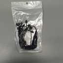 Ourbest 1 Female to 2 Male Extension Core Splitter Wire Cold Light Connectors for Neon Led Strip Y Cable, EL Wire Extension Cable Line, 2Pcs