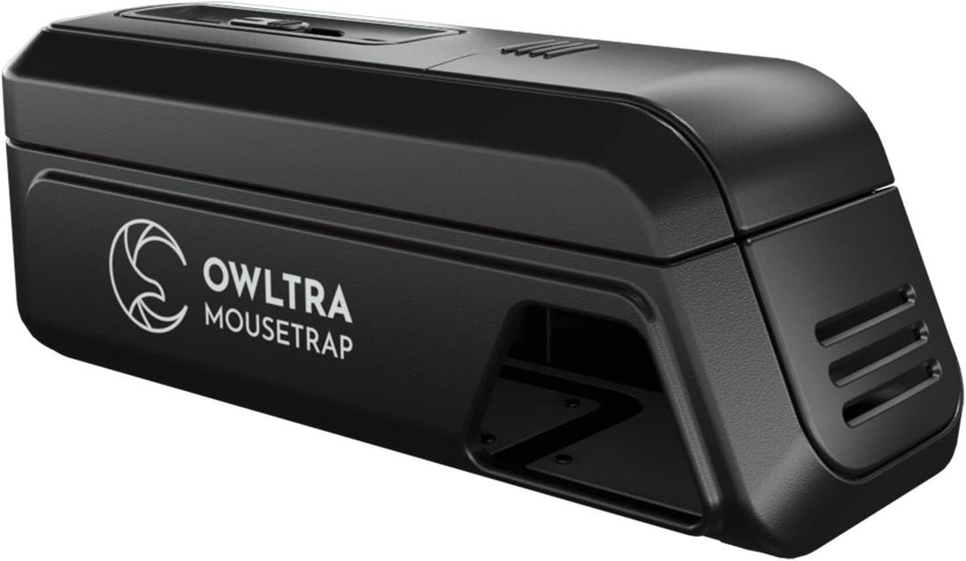 Indoor Electric Mouse Trap, Instant Eliminate Rodent Zapper with Pet Safe Trigger, Black, Small