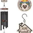 FLAGWIX House Warming Gifts New Home - Large Outdoor Wind Chimes for Outside 32 in - Windchimes Outdoors for Home Decor, Housewarming New Home Gift, New Home Gift Ideas, Wind Chime for Garden Decor