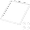 UPGRADED 241969501 Refrigerator Shelf Frame Compatible with Frigidaire Shelf Replacement Parts Crisper Drawer Pan Cover with 241993101 & 241993001 Crisper Cover Support LFSS2612TF0, FFSS2615TS0 Shelf