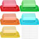 File Folder Tabs, Paxcoo 50 Sets Hanging File Folder Tabs and Inserts, Plastic Tabs for Hanging Folders, Multicolor