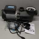 In/Above Ground Pool Pump, Self Primming High Flow (Dual Speed, 2HP, 5200 GPH, 115V)