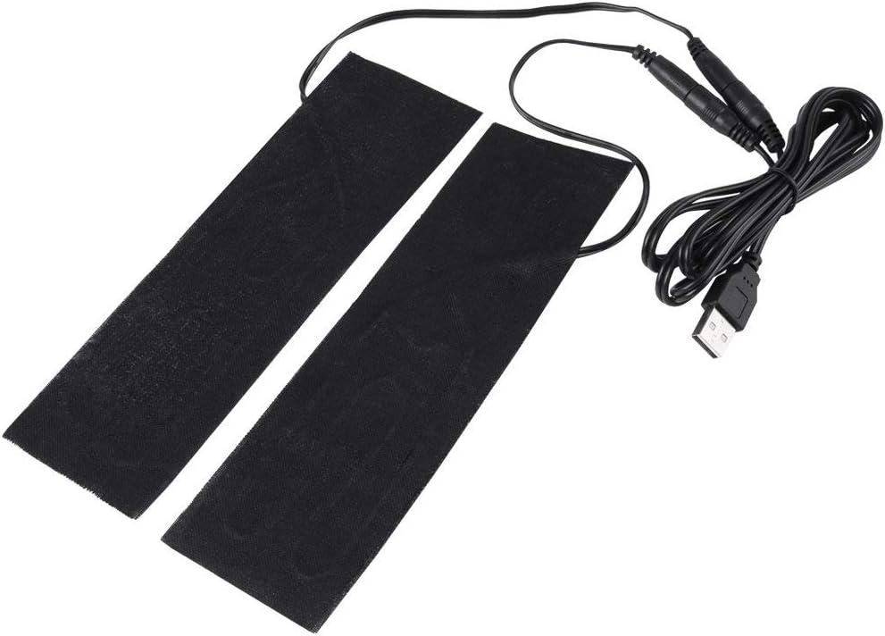 DC 5V USB Electric Heating Pads Element Film Heater Pads Feet Warmers 35-50