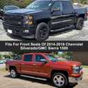 SAPUBK Front Seat Covers Sets Replace for 2014-2018 Chevy Silverado/GMC Sierra 1500, Premium Neoprene with Composite Soft Foam Lining Breathable Seat Cover Cushion