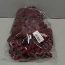 Socomi 10pcs Burgundy Red Valentine's Day Cheesecloth Table Runner Boho Rustic Gauze 120 inch 10FT Cheese Cloth Runner for Wedding Party Baby Shower Birthday Home Decor Holiday Decorations