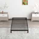 Upcanso 7 Inch Twin Bed Frames No Box Spring Need, Low Profile Metal Platform Twin Size Bed Frame, Heavy Duty Support Bedframes Twin, Easy Assembly