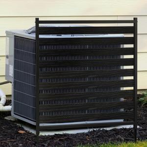 Metal Air Conditioner Fence 1 Panel, No-Dig Privacy Screen Enclosure Kit