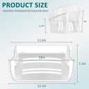 240324502 Refrigerator Door Bin-2Packs lfss2312tf0 Door Bin Compatible for Cros.ley,Frigi.daire,Ken.more Refrigerator Door Shelf bin/240324502/Refrigerator Door Bin -MIFLUS