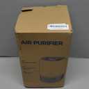 Air Purifiers for Home with High Efficiency Filter Up to 1076 Ft for Pet Hair, Odors, Pollen, Smoke, Compact Air Cleaner with 3 Speeds, Timer, Aroma Quiet 360Intake Filter, White