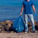 Reli. SuperValue 33 Gallon Recycling Bags (120 Count) Made in the USA - Blue Trash Bags, 30-33 Gallon | Recycling, Garbage | 33Gal with 30Gal - 35Gal Capacity