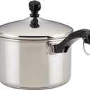 Farberware Classic Stainless Steel Sauce Pan/Saucepan with Lid, 3 Quart, Silver