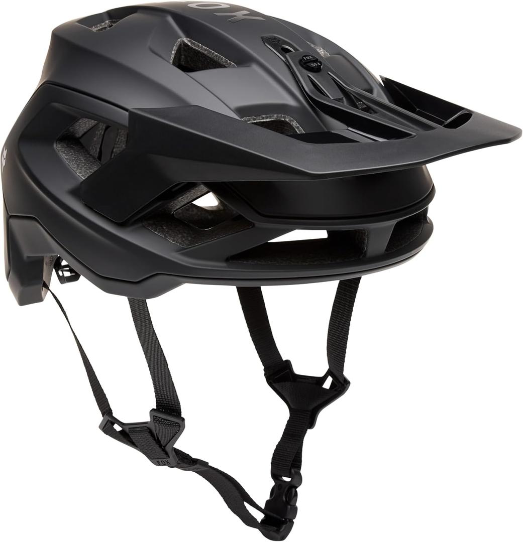Fox Racing Unisex Speedframe Mountain Bike Helmet, Black Solid, Medium