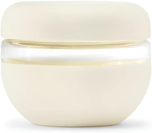 W&P Porter Seal Tight Lunch Bowl Container w/ Lid | Cream 16 Ounces | Leak & Spill Proof, Soup & Stew Food Storage, Meal Prep, Airtight, Microwave and Dishwasher Safe, BPA-Free Glass, 2 Pack