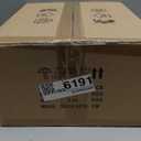 UOFUS Metal Semi Flush Mount Ceiling Light Fixture 4 Candle Holder Matte Chandelier Farmhouse Ceiling Lamp for Dining Room Bedroom Kitchen Hallway Entryway Black